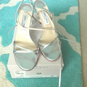 Strappy Jimmy Choo heels